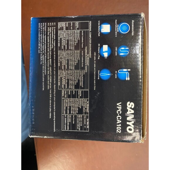 Sanyo Xacti VPC-CA102 Waterproof Dual Camera Photo & Video - GENTLY USED TESTED - Picture 14 of 16